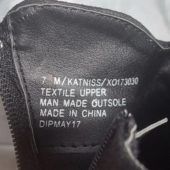 XOXO Katniss Ankle Fashion Boots Sz 7M - Picture 7 of 12